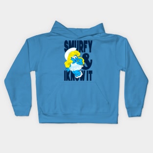 Smurfy and I Know It Kids Hoodie